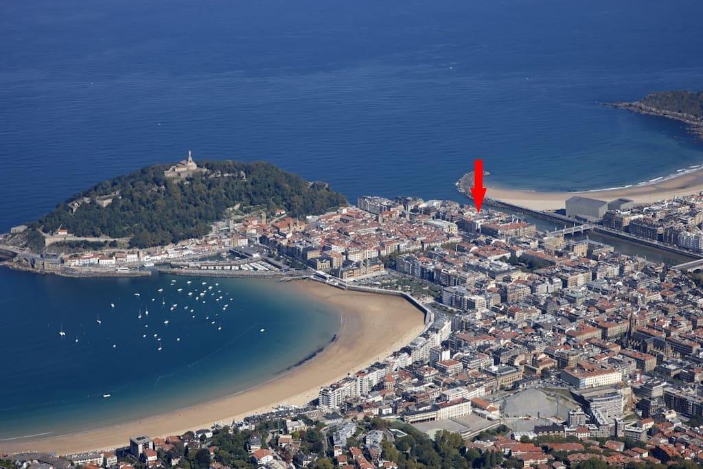 Apartamento Urumea San Sebastian Buitenkant foto